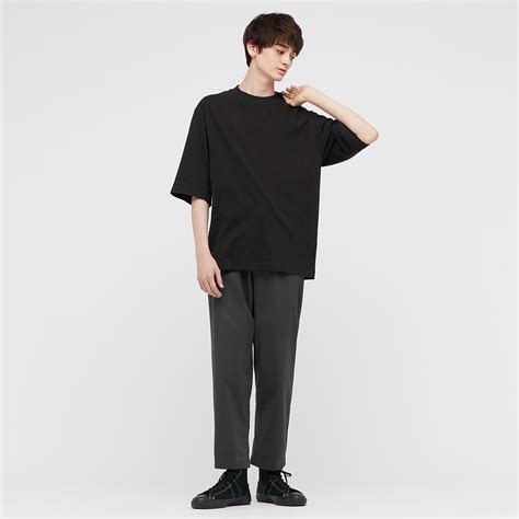 uniqlo oversized t shirt men.